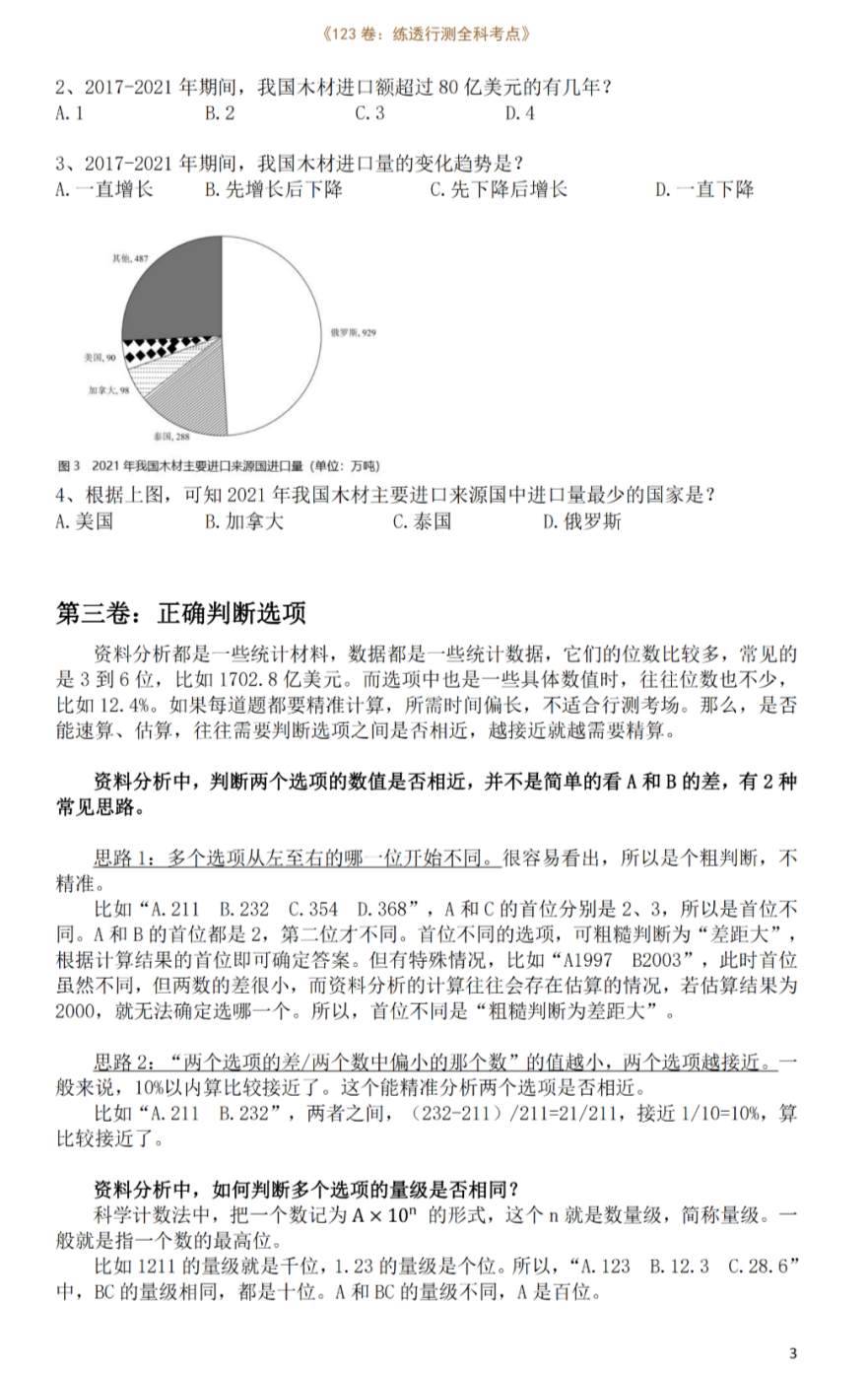 广东省考资料分析题库的重要性及其运用策略